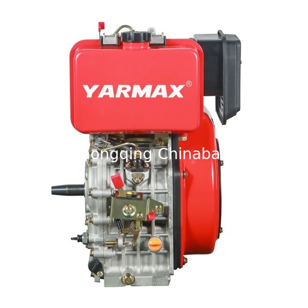 Двигатель дизеля хода 195F YARMAX цилиндра 4 двигателя дизеля 11.8HP 8.1kW охлаженный воздухом одиночный