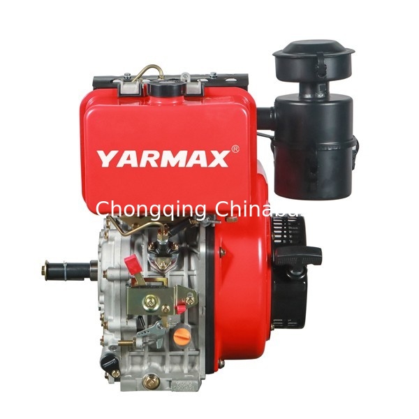 Двигатель дизеля хода 195F YARMAX цилиндра 4 двигателя дизеля 11.8HP 8.1kW охлаженный воздухом одиночный