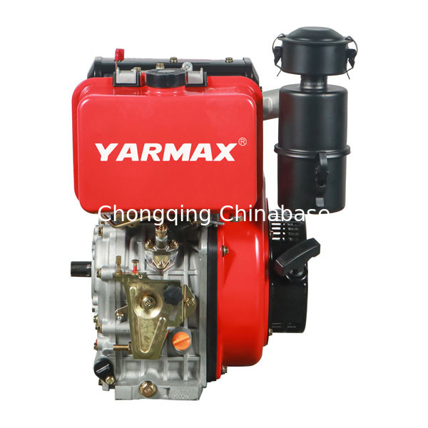 Двигатель дизеля хода 195F YARMAX цилиндра 4 двигателя дизеля 11.8HP 8.1kW охлаженный воздухом одиночный
