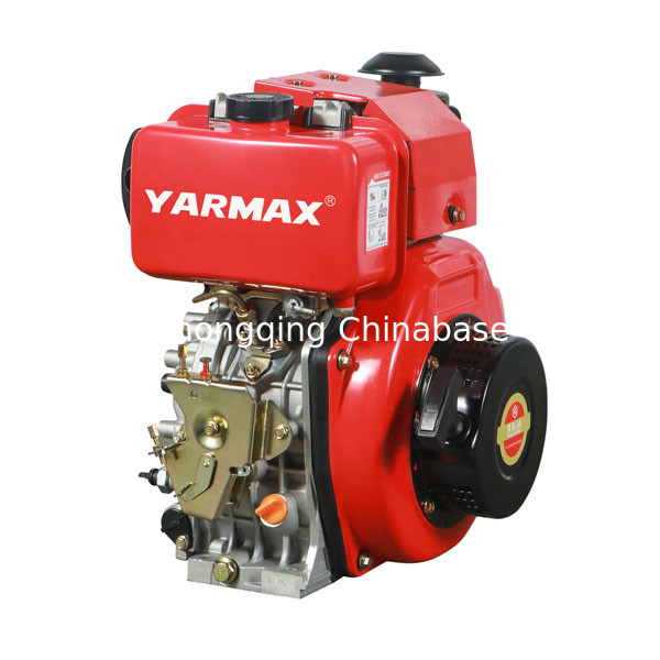 Двигатель дизеля хода 195F YARMAX цилиндра 4 двигателя дизеля 11.8HP 8.1kW охлаженный воздухом одиночный
