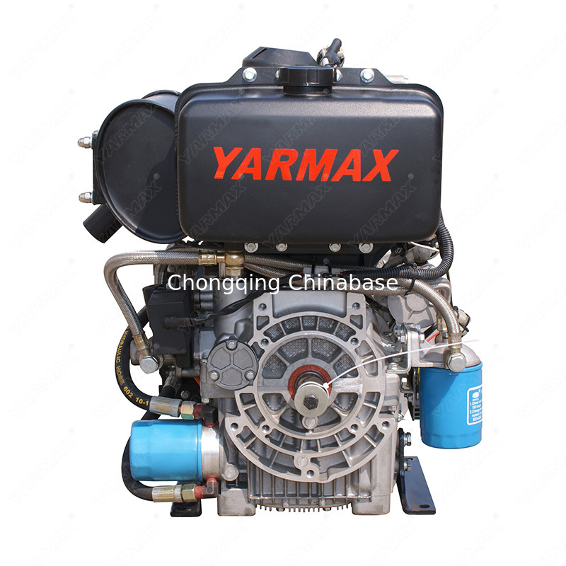 Двухцилиндровый дизельный двигатель YARMAX 292 19.7HP 14.5kW 4 Ход малошумный