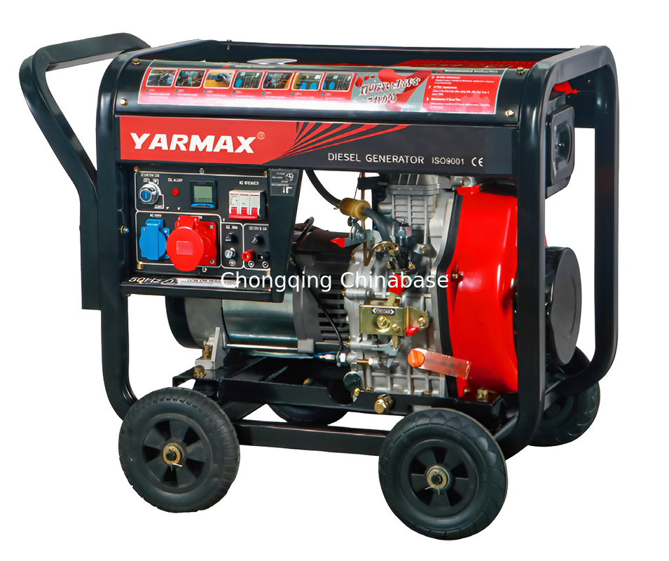 YM11000E 36.4A 8.0KW 8.8KW Открытый дизельный генератор YM1100FE Одноцилиндровый