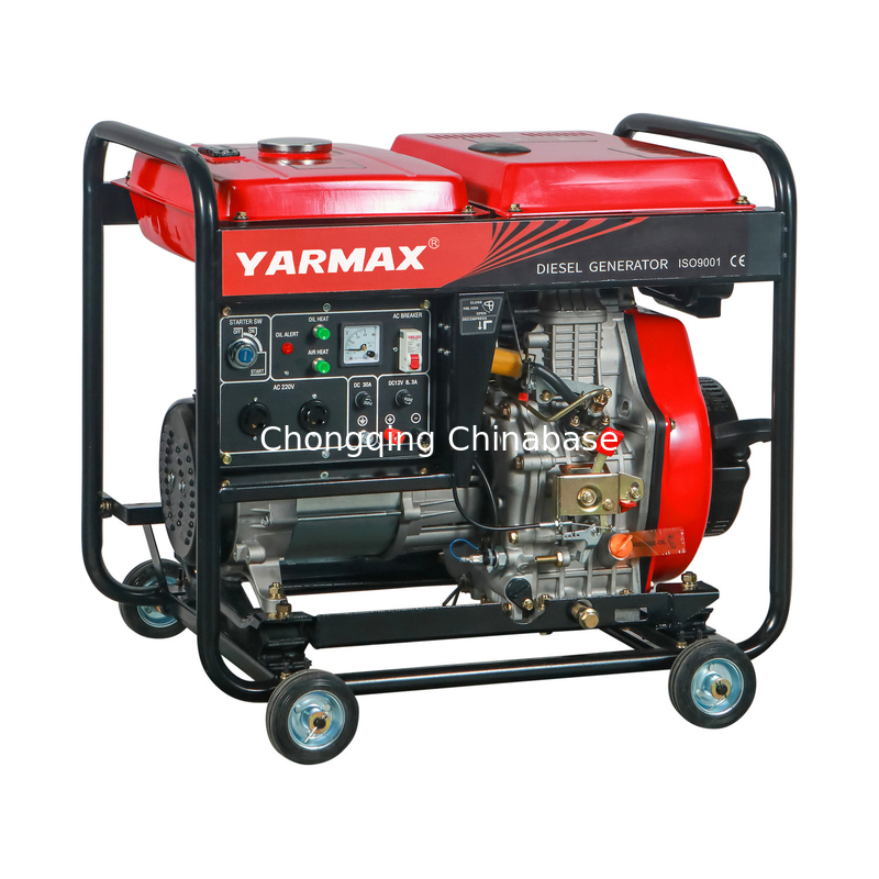 YM11000E 36.4A 8.0KW 8.8KW Открытый дизельный генератор YM1100FE Одноцилиндровый