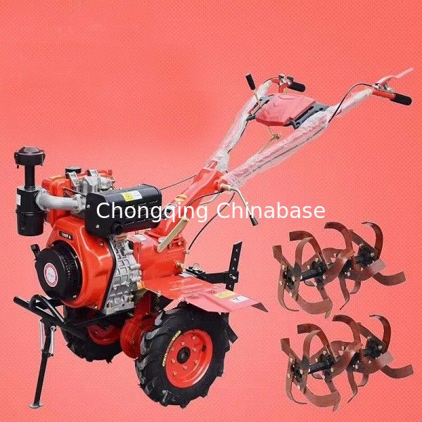 румпель силы земледелия 6.5KW полольщицы 186F силы 186F дизельный 8.5HP 9HP дизельный